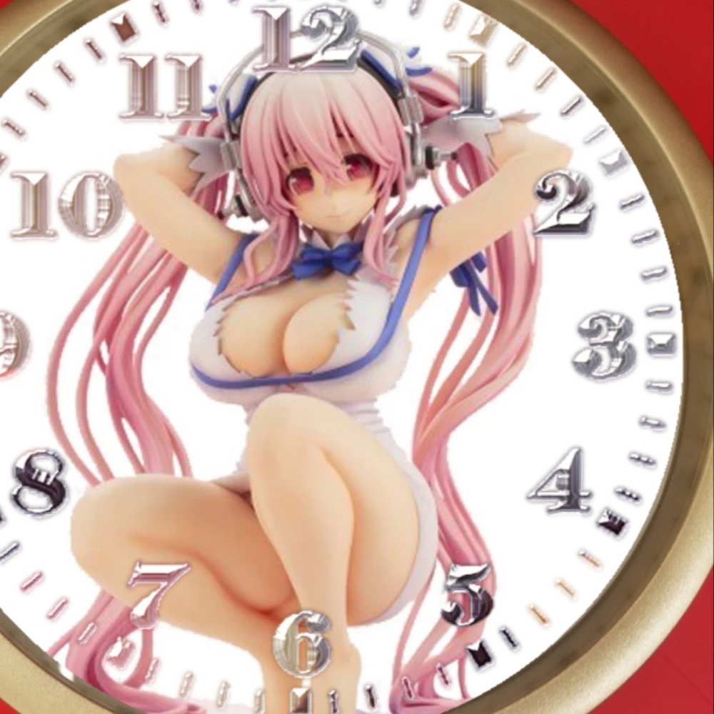 Man cave led lights clock